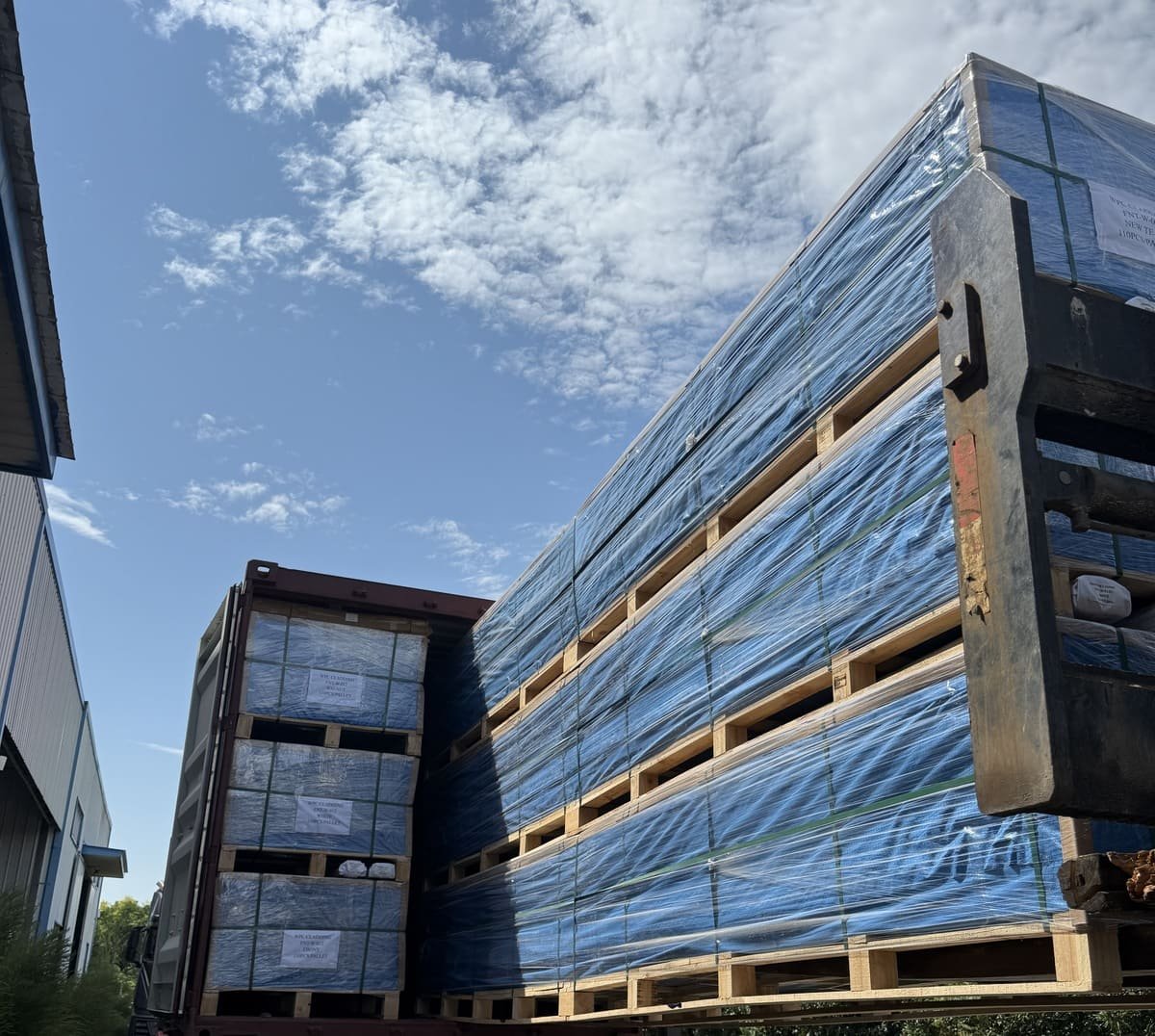 WPC logistics and cost breakdown calculating landed cost for composite decking manufacturer