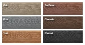 COLORS FOR WOOD GRAIN DECKING